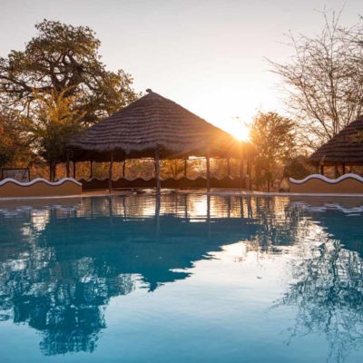 20Planet Baobab - Swimming pool at sunrise
