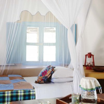 8Planet Baobab - Baobab hut bed detail