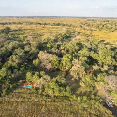 Camp Moremi - Aerial
