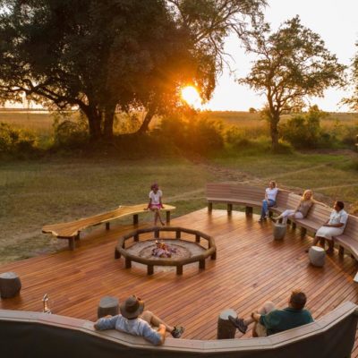 Camp Moremi - Fire Deck(2)