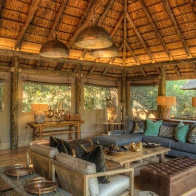 Camp Moremi - Lounge