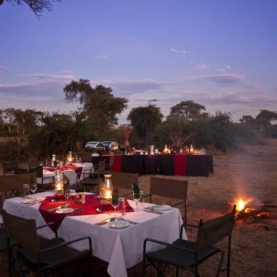 Elephant Valley Lodge Boma Dinner 2