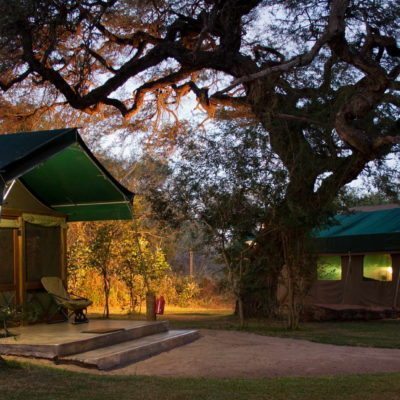 Elephant Valley Lodge Exterior View Of Tent 4