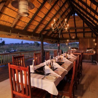 Gunns Camp - dining area