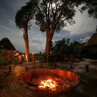 Kwando Lebala camp fire