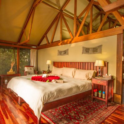 Kwando Lebala tent inside