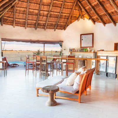 Kwando Nxai Pan bar area