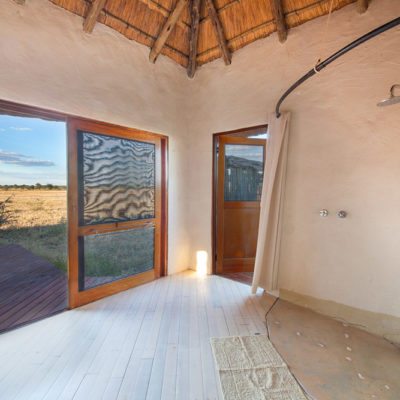 Kwando Nxai Pan shower