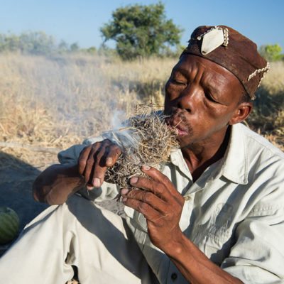 Kwando Tau Pan bushman nature walk 2