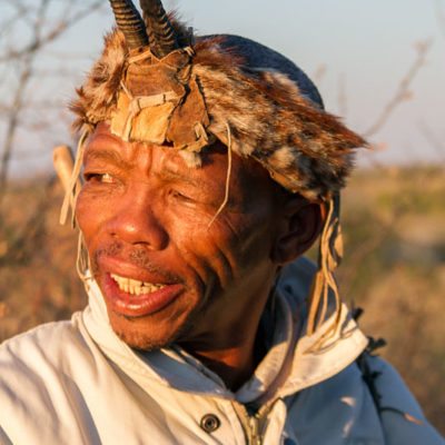 Kwando Tau Pan bushman nature walk