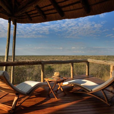 Kwando Tau Pan patio view 4