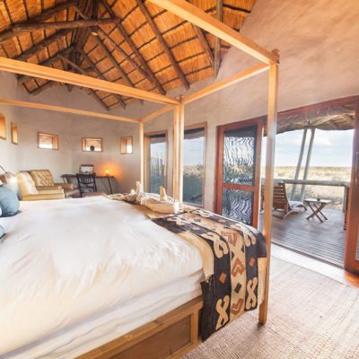 Kwando Tau Pan view from room