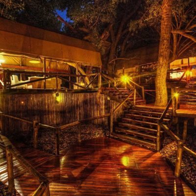 Shindi - main area at night