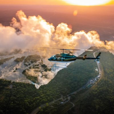 Vic Falls Activities - helicopter