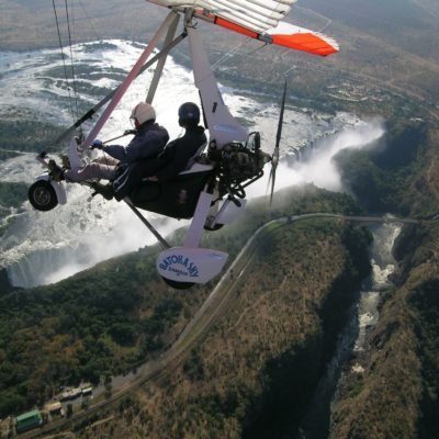 Vic Falls activities - microlight