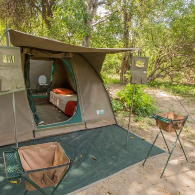 Semi Lux Tent view