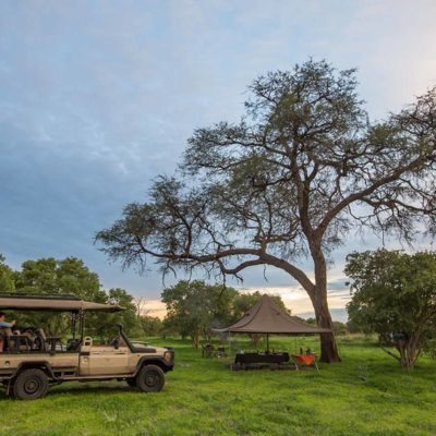 vehicle and main camp