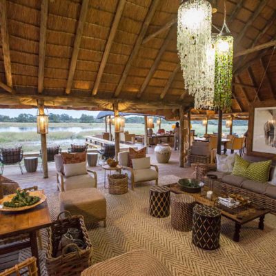 Sable guest area with outside view