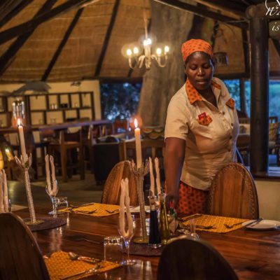Nxamaseri main area dining table